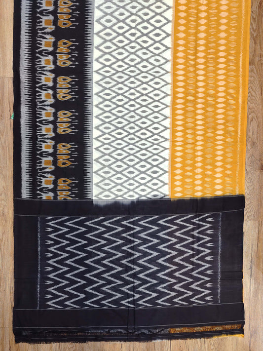 Cotton Ikat Saree