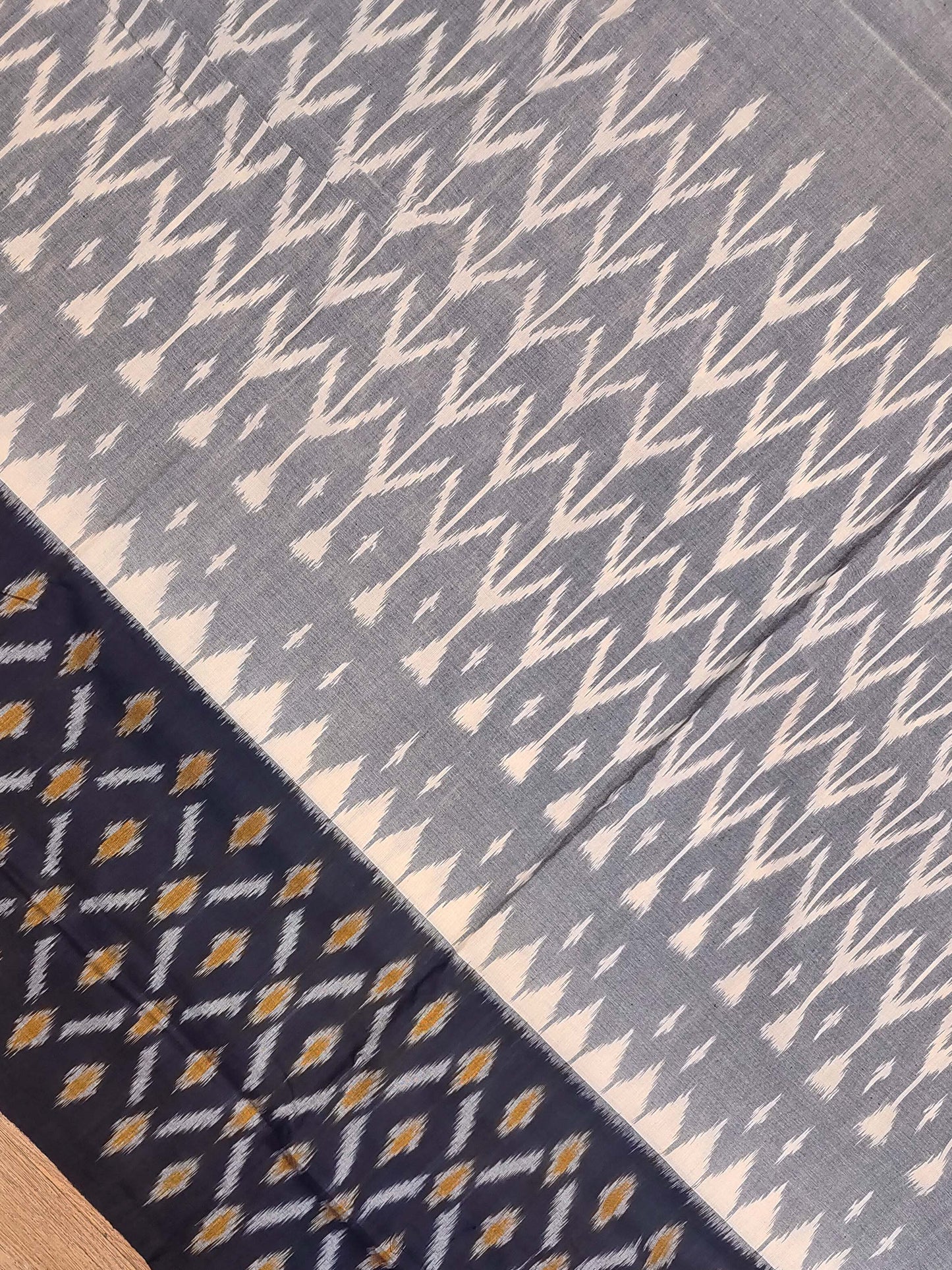 Cotton Ikat Saree