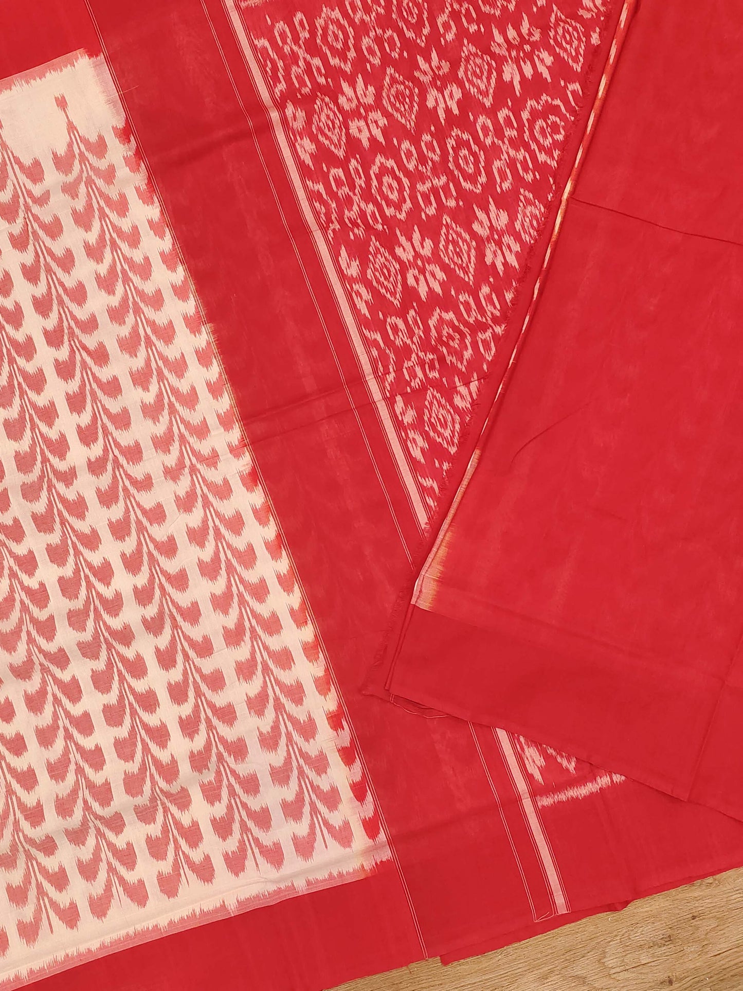 Cotton Ikat Saree