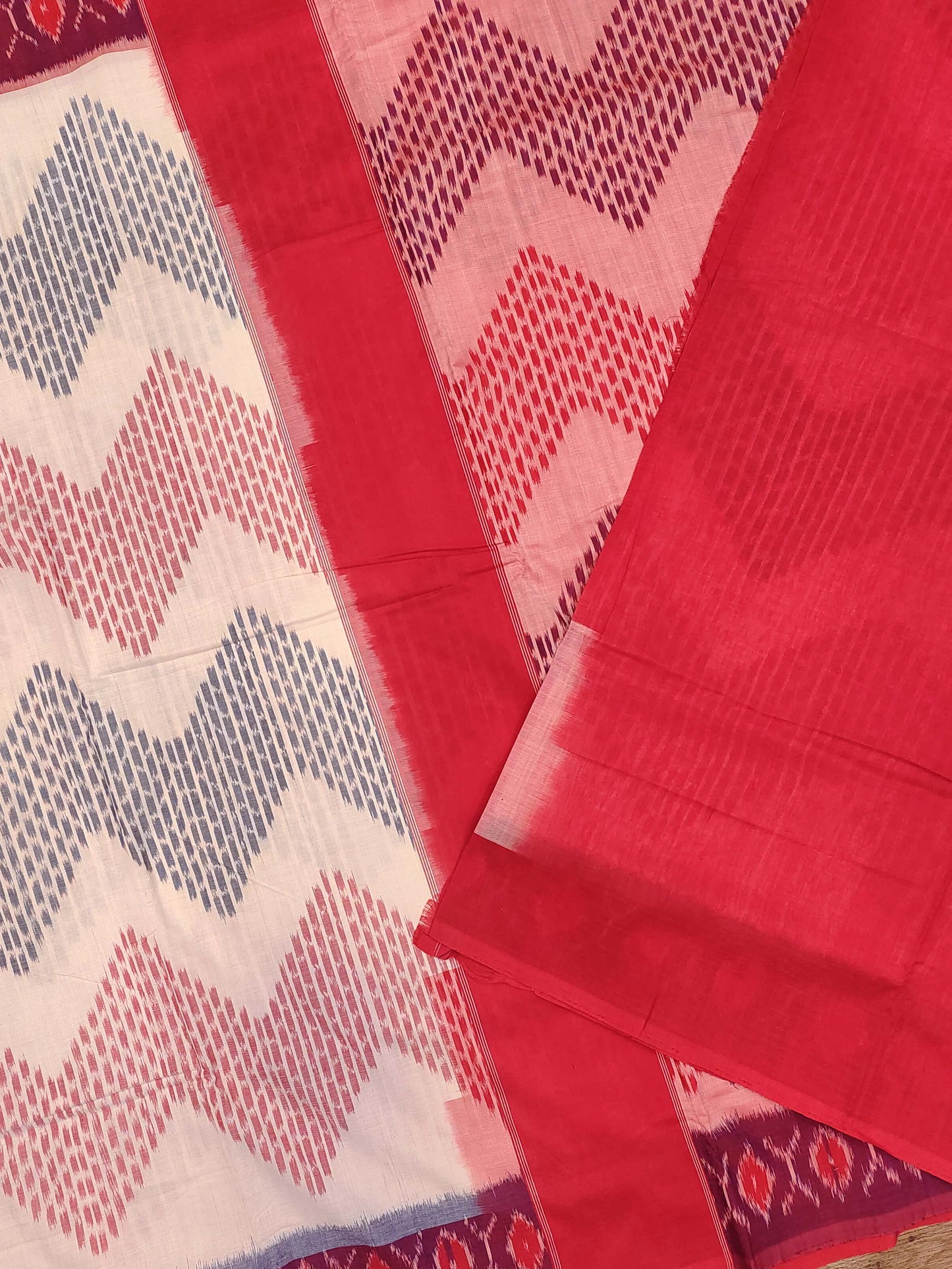 Cotton Ikat Saree
