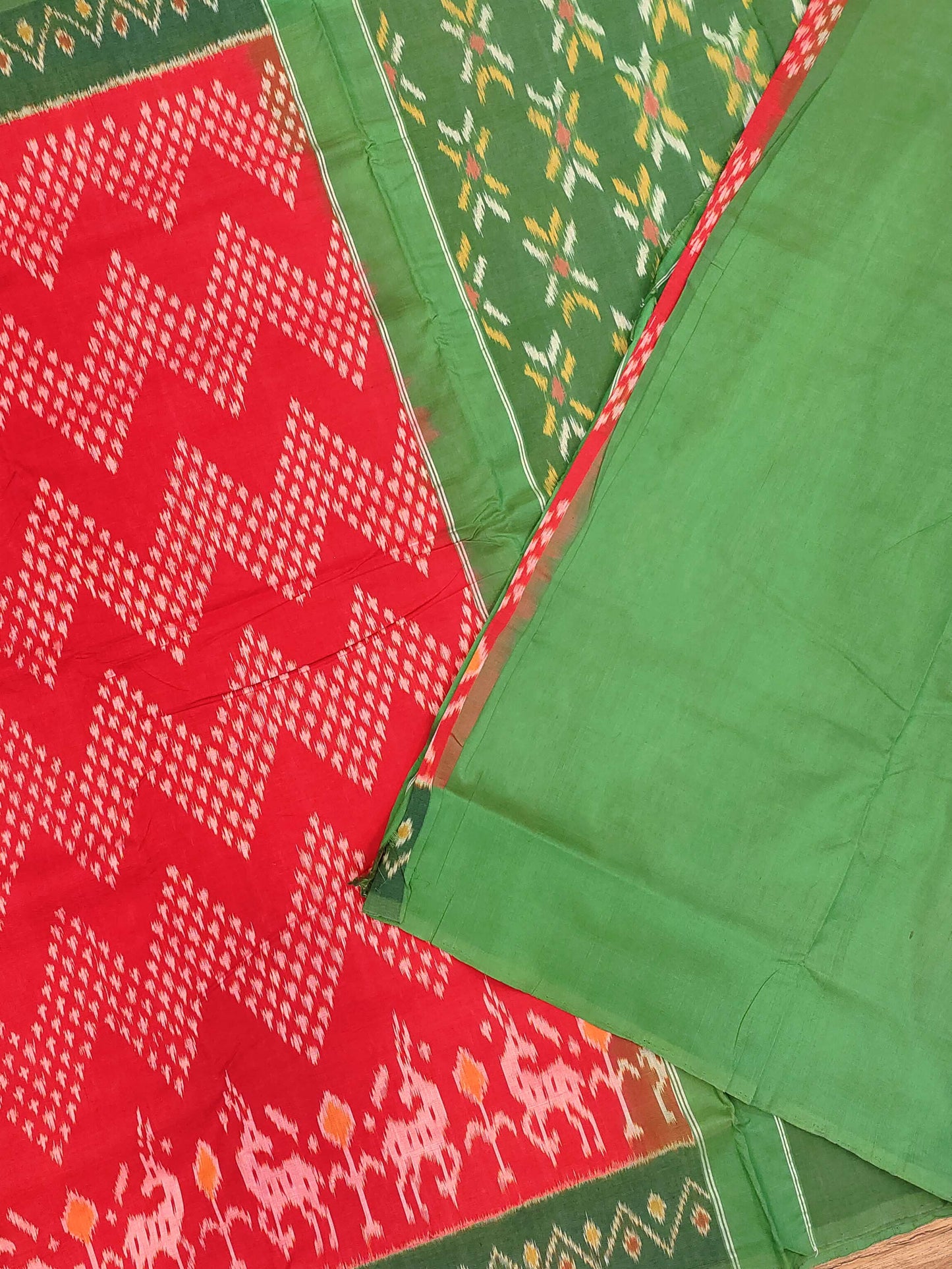 Cotton Ikat Saree