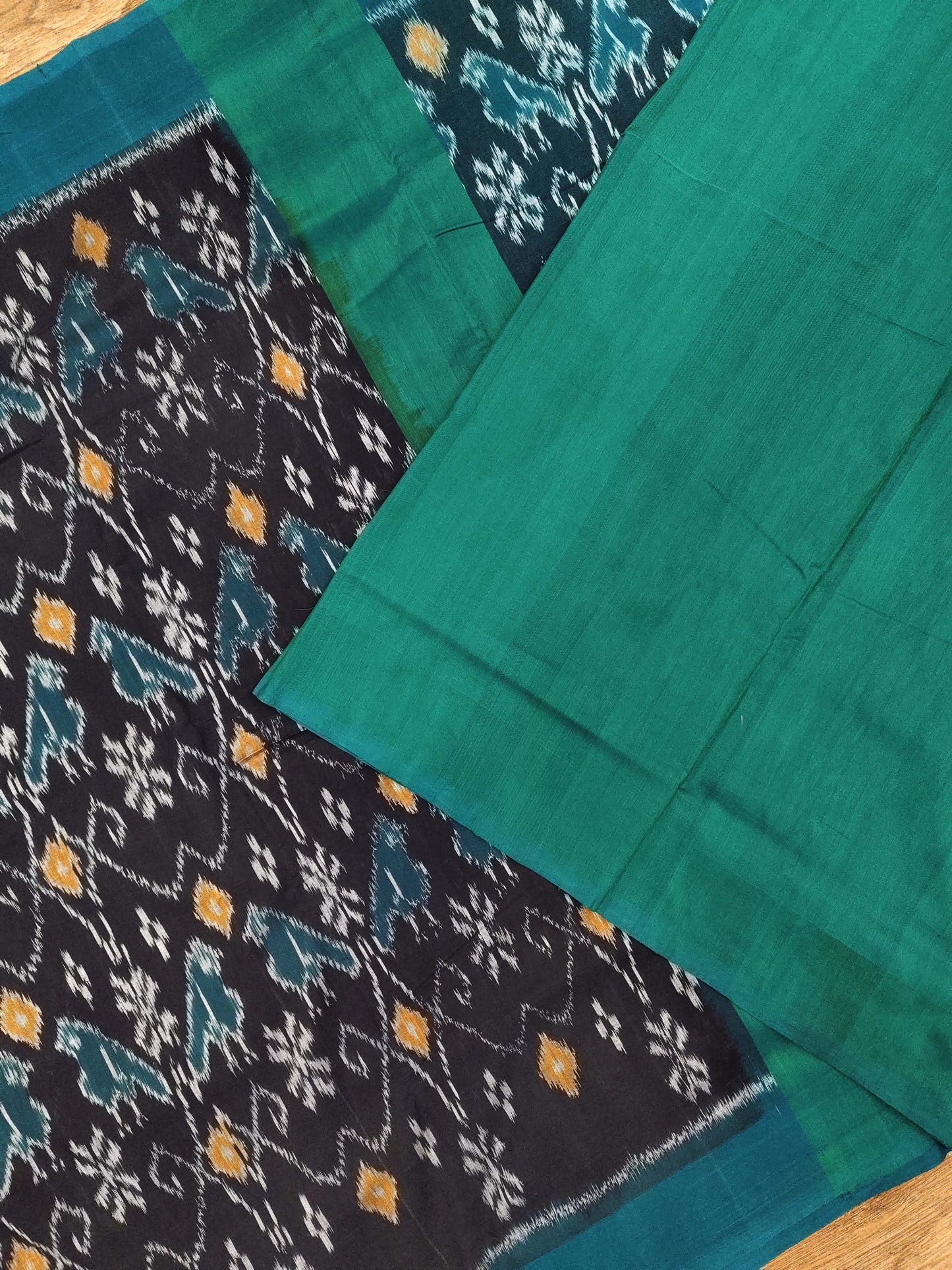 Cotton Ikat Saree