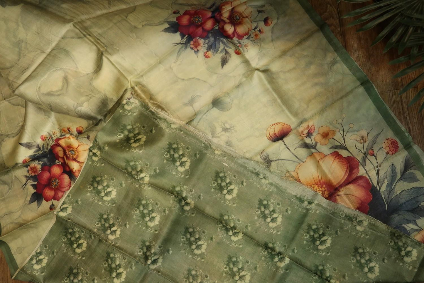 Pure Tussar Print