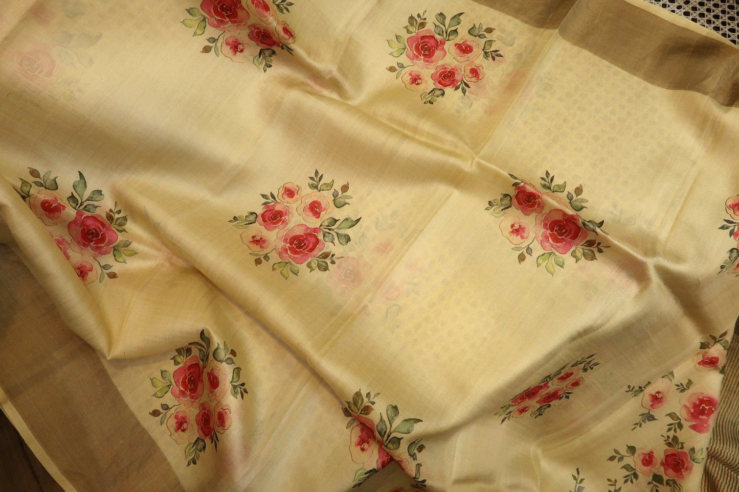 Pure Tussar Print