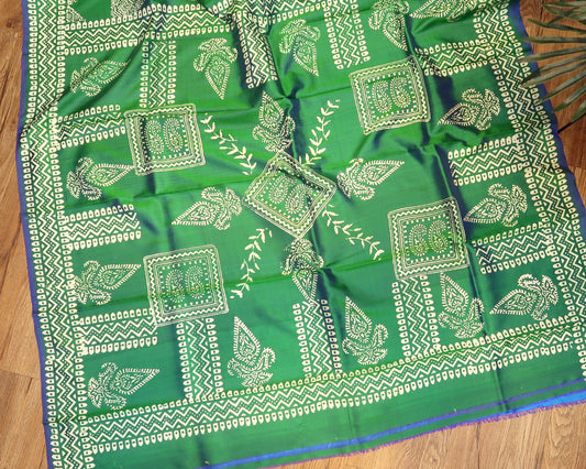 Bishnupuri Silk Saree