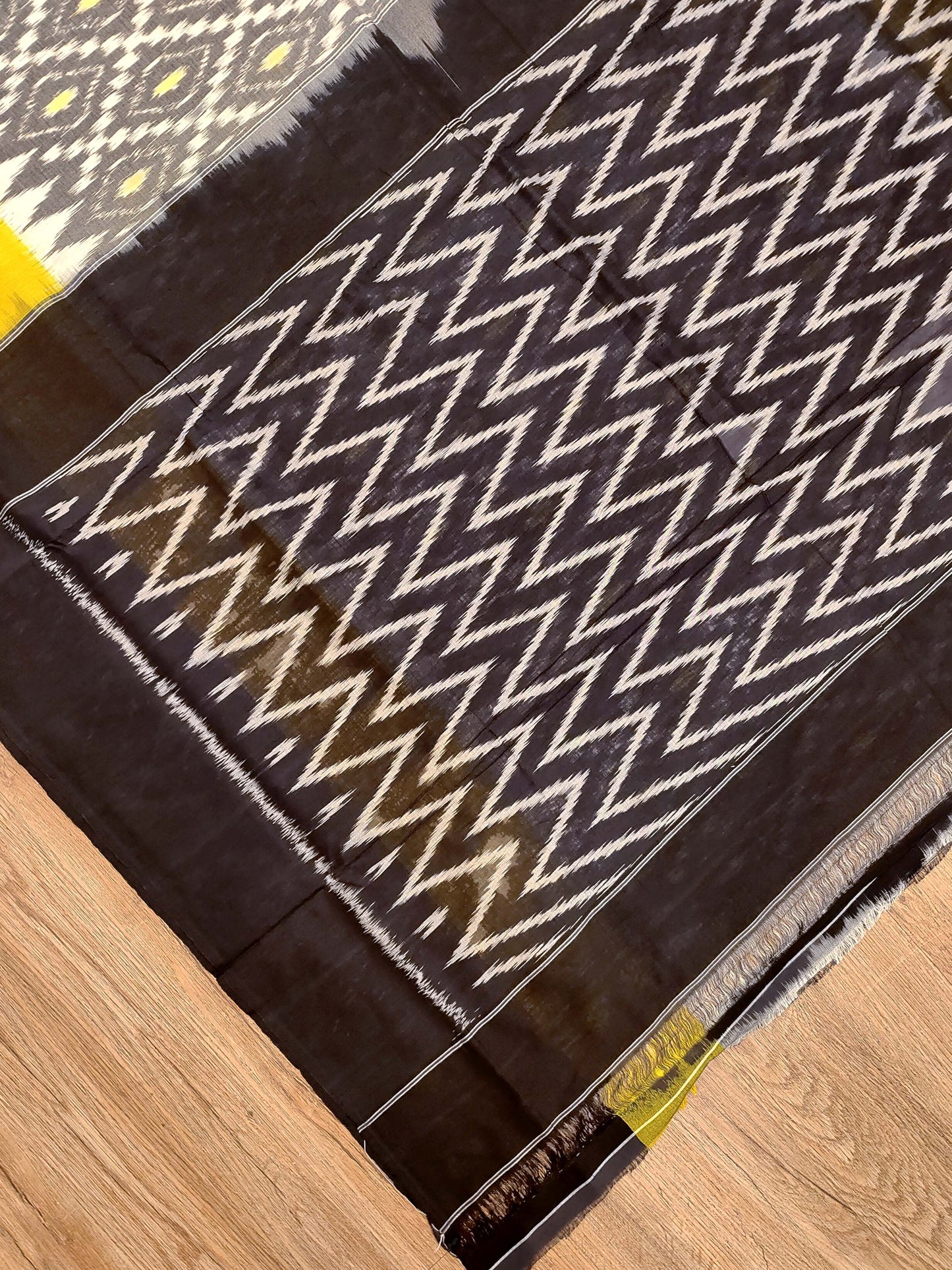 Cotton Ikat Saree