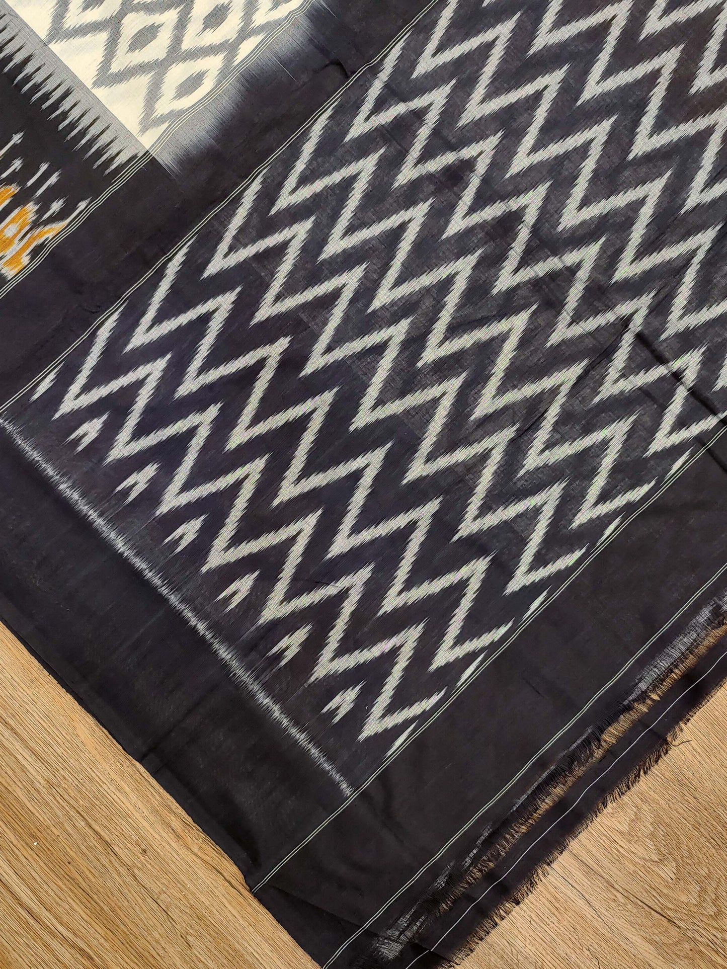 Cotton Ikat Saree