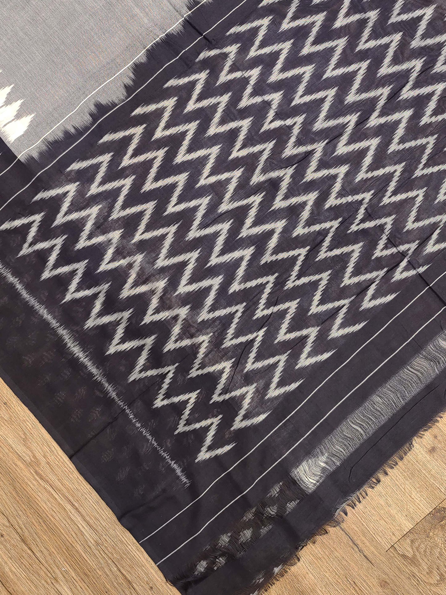 Cotton Ikat Saree