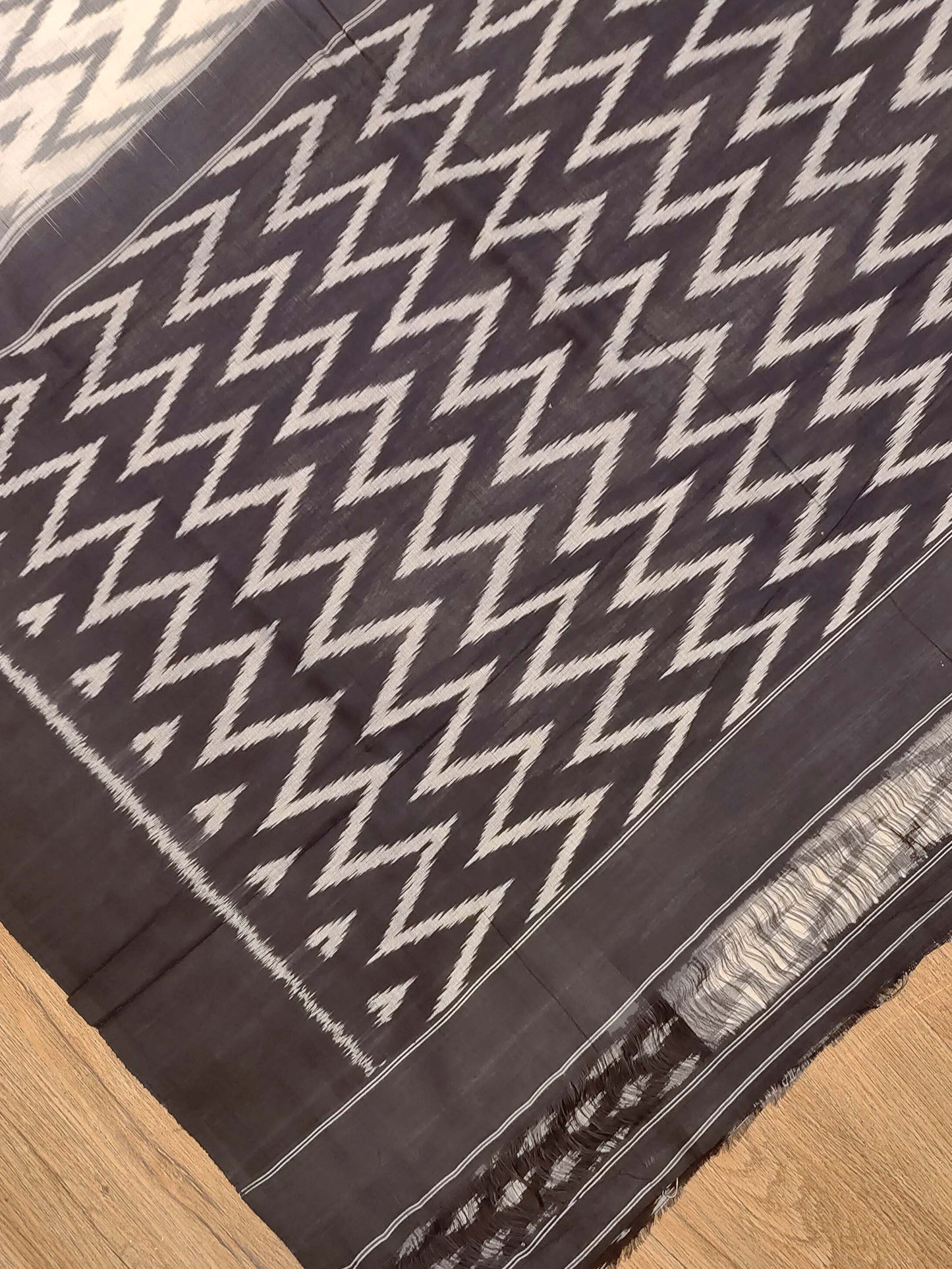 Cotton Ikat Saree