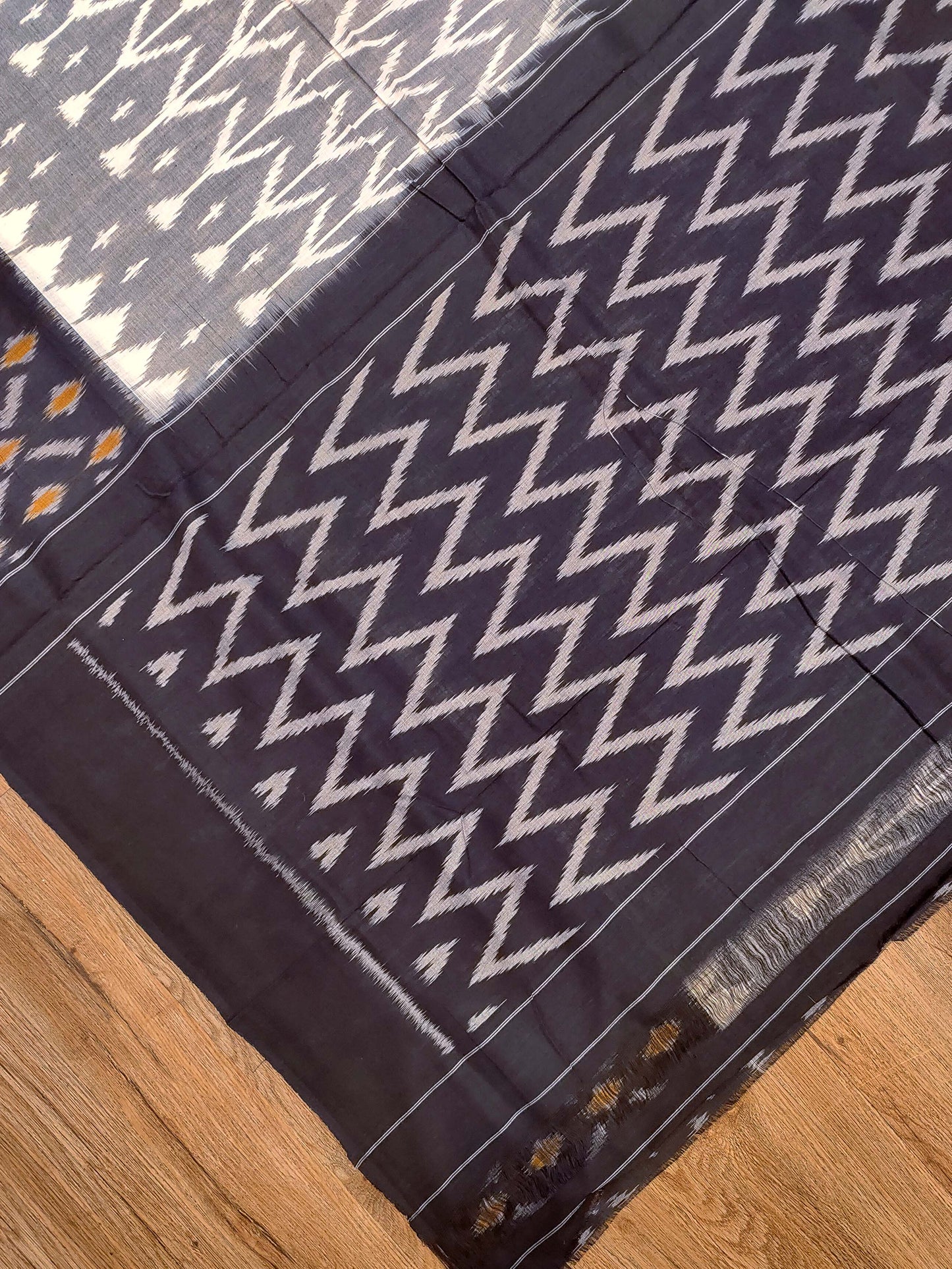 Cotton Ikat Saree