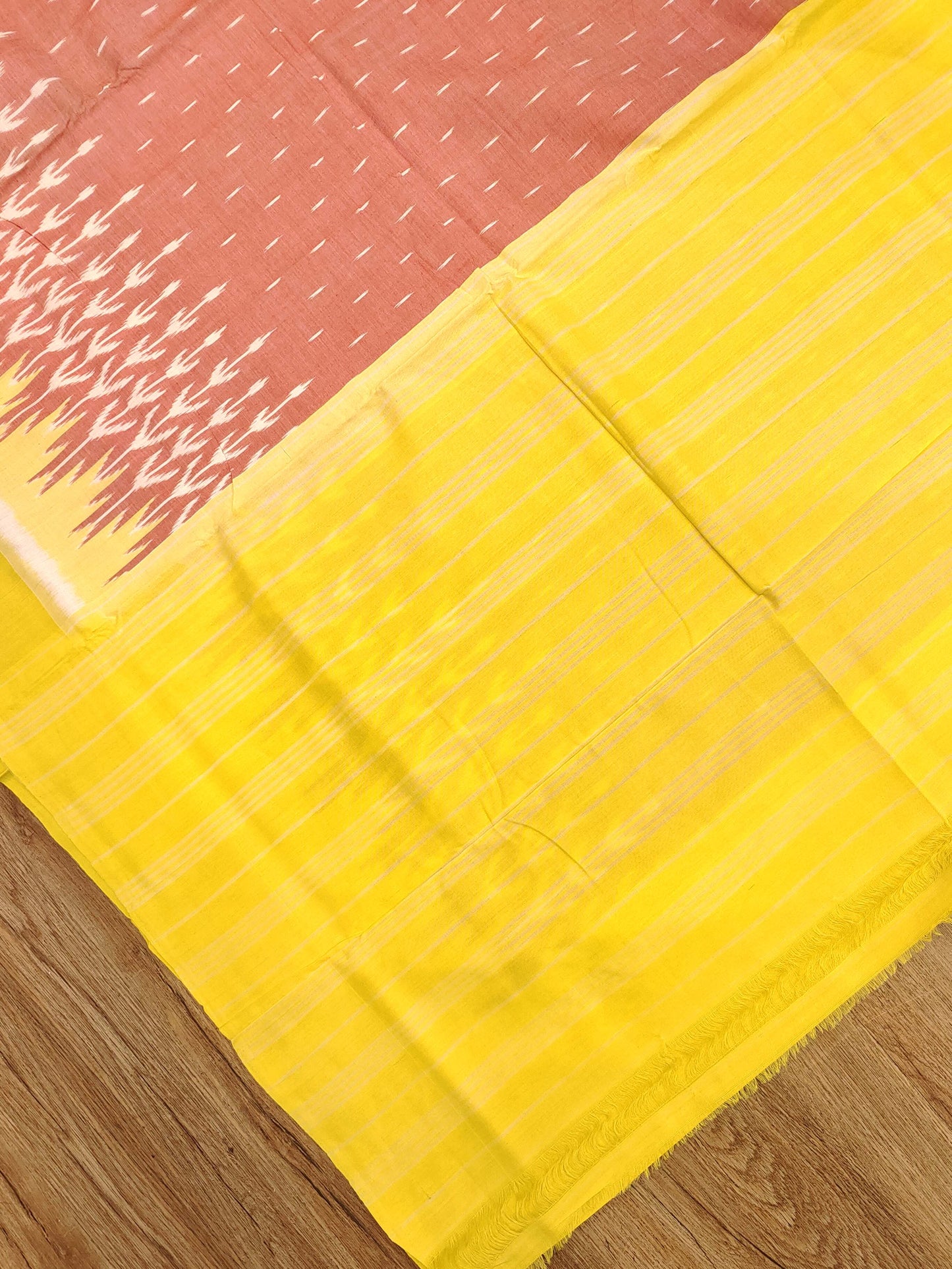 Cotton Ikat Saree
