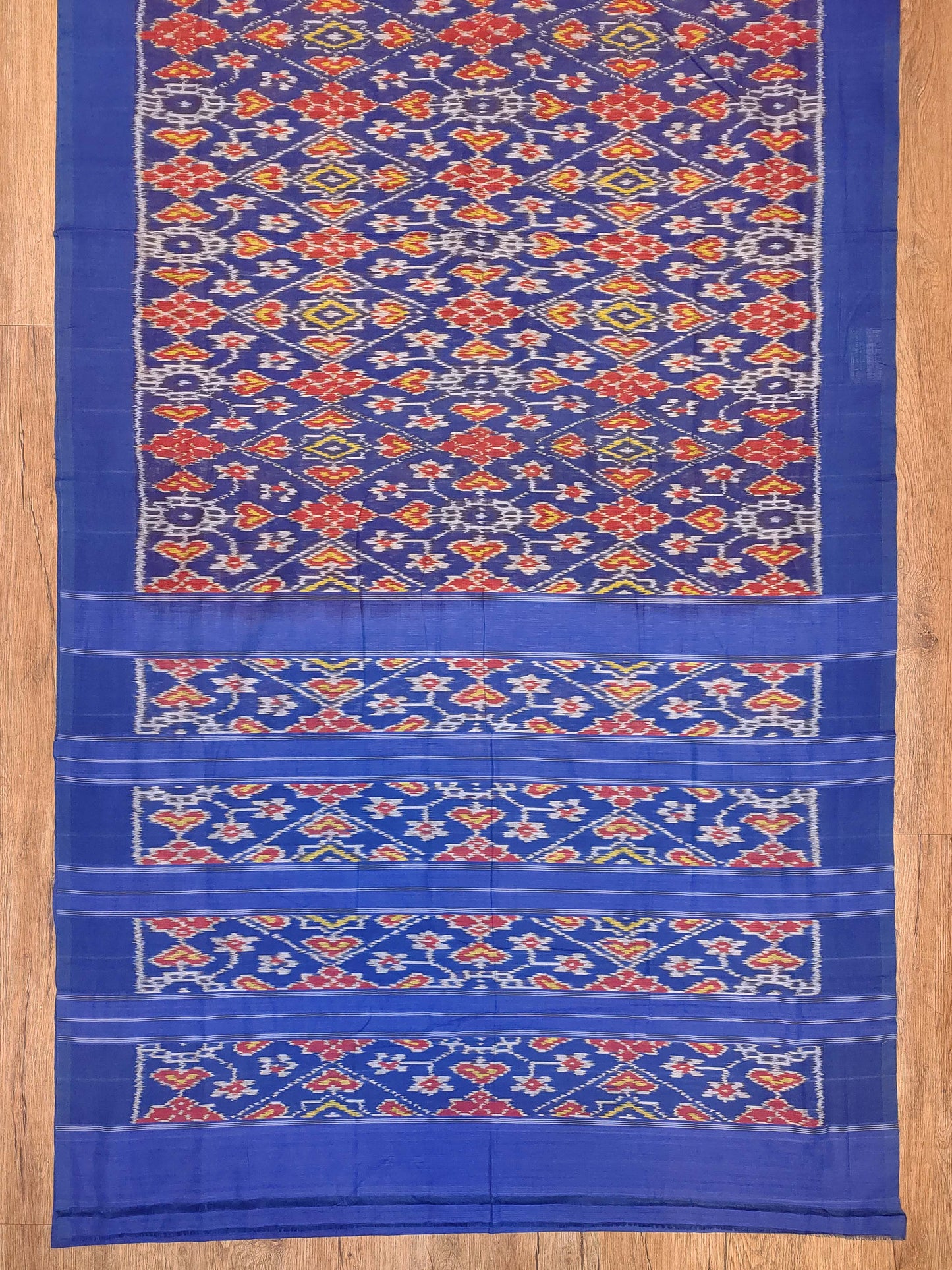 Cotton Ikat Saree