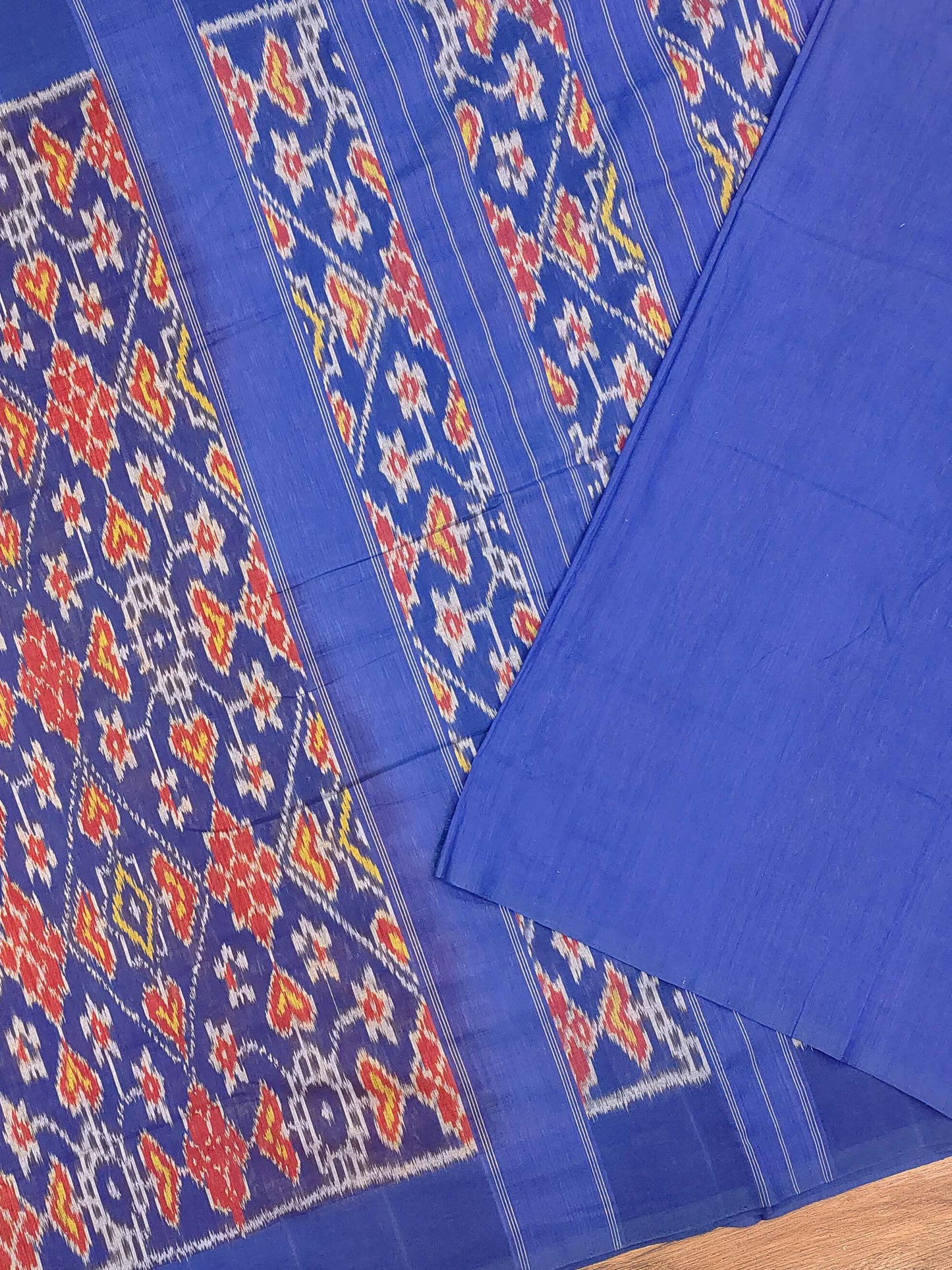Cotton Ikat Saree