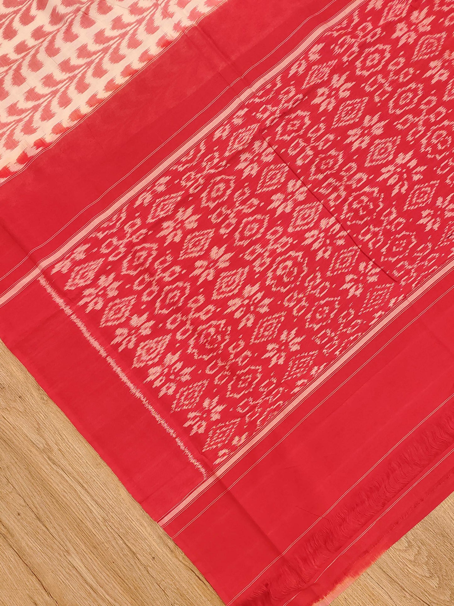 Cotton Ikat Saree
