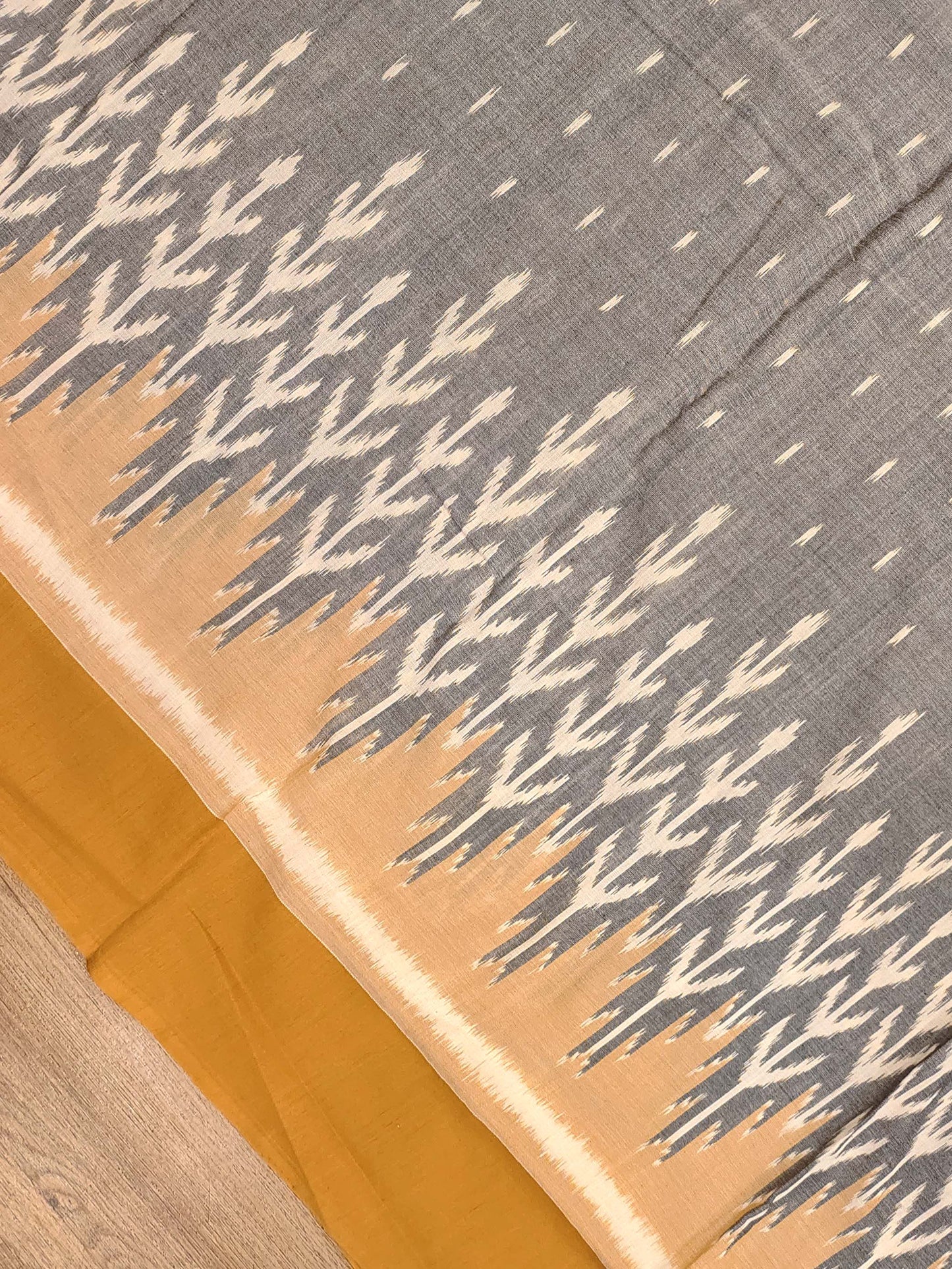 Cotton Ikat Saree