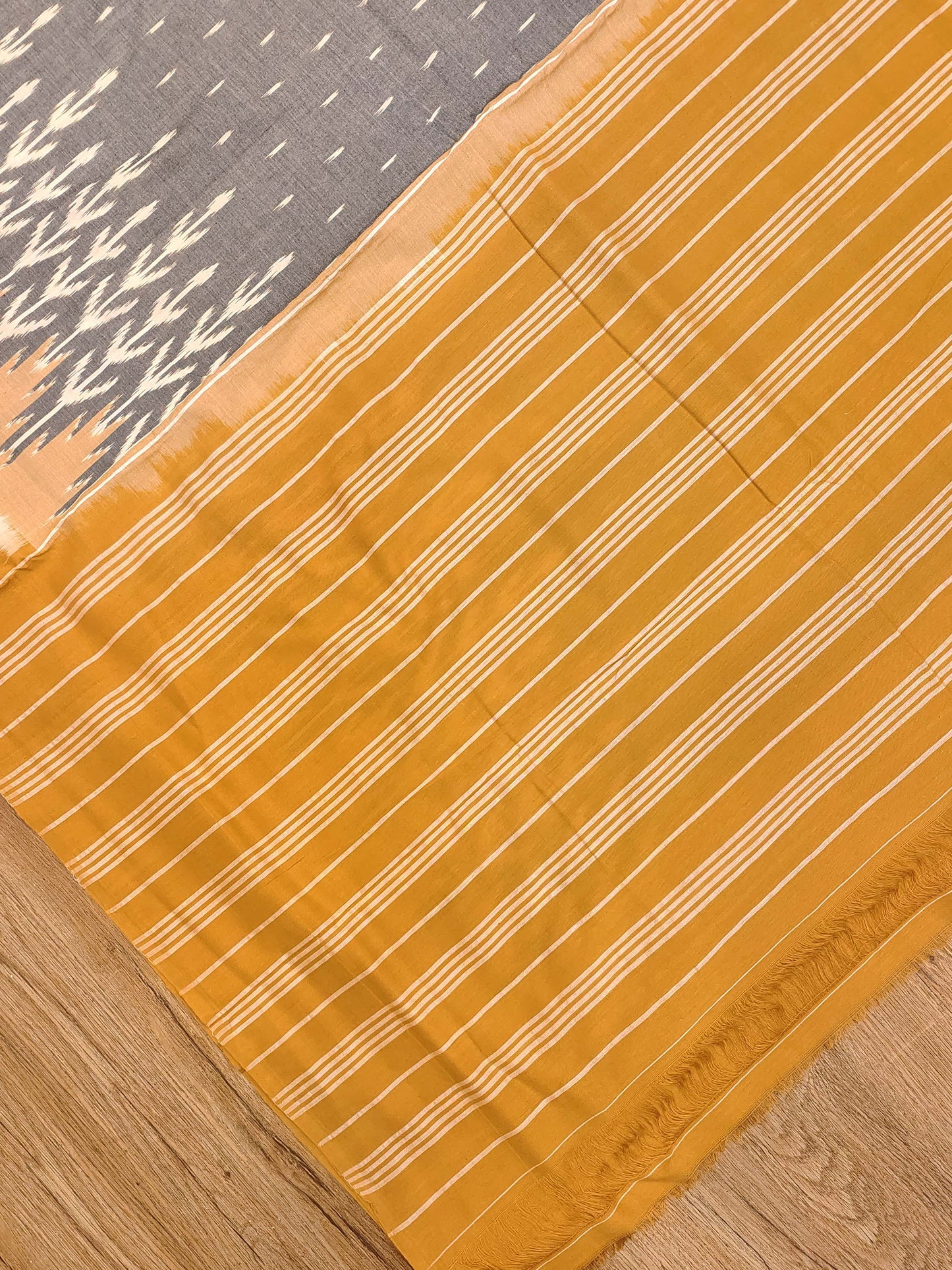 Cotton Ikat Saree