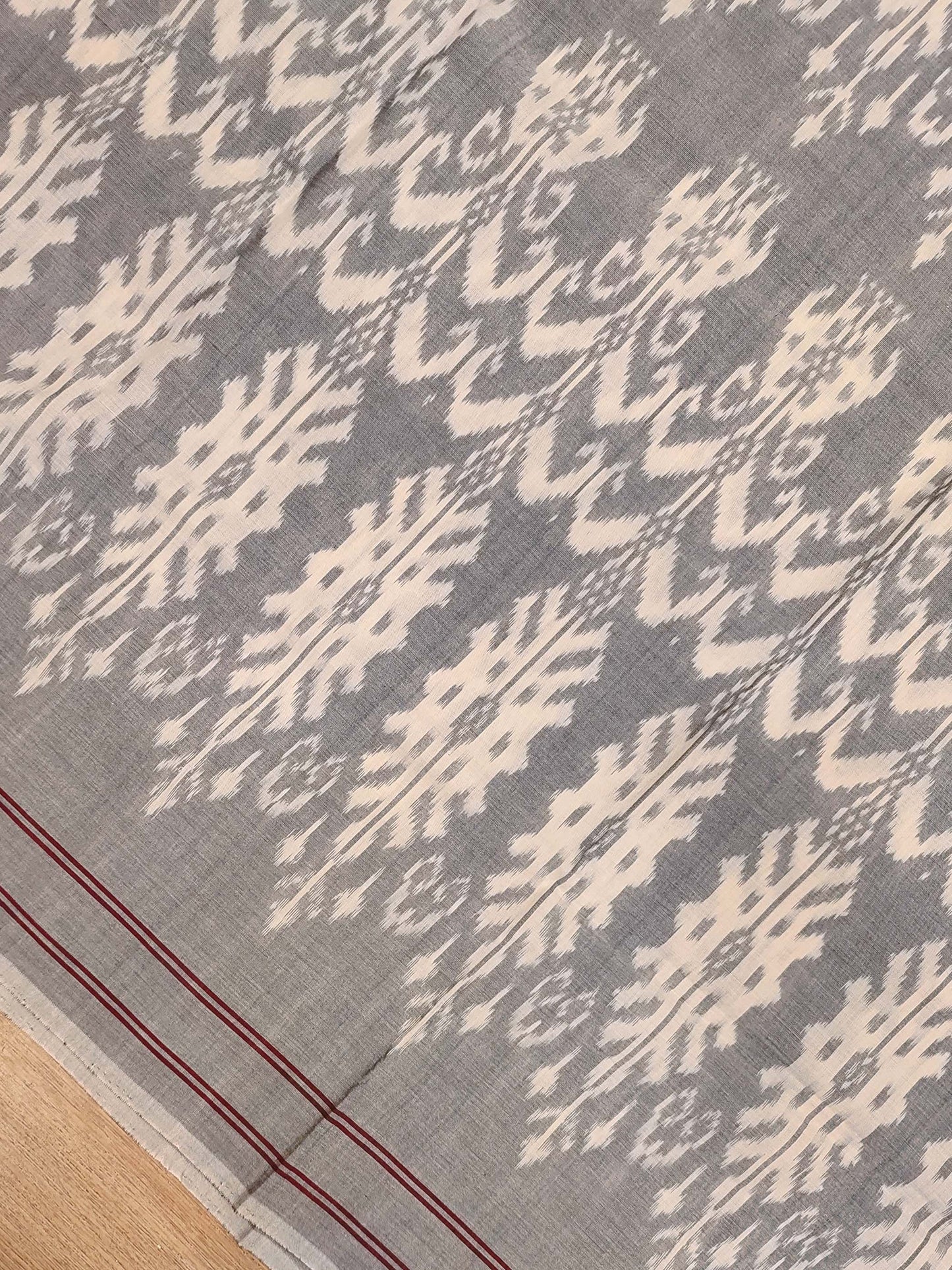 Cotton Ikat Saree