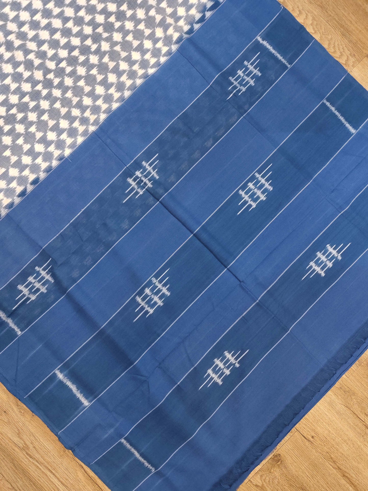 Cotton Ikat Saree