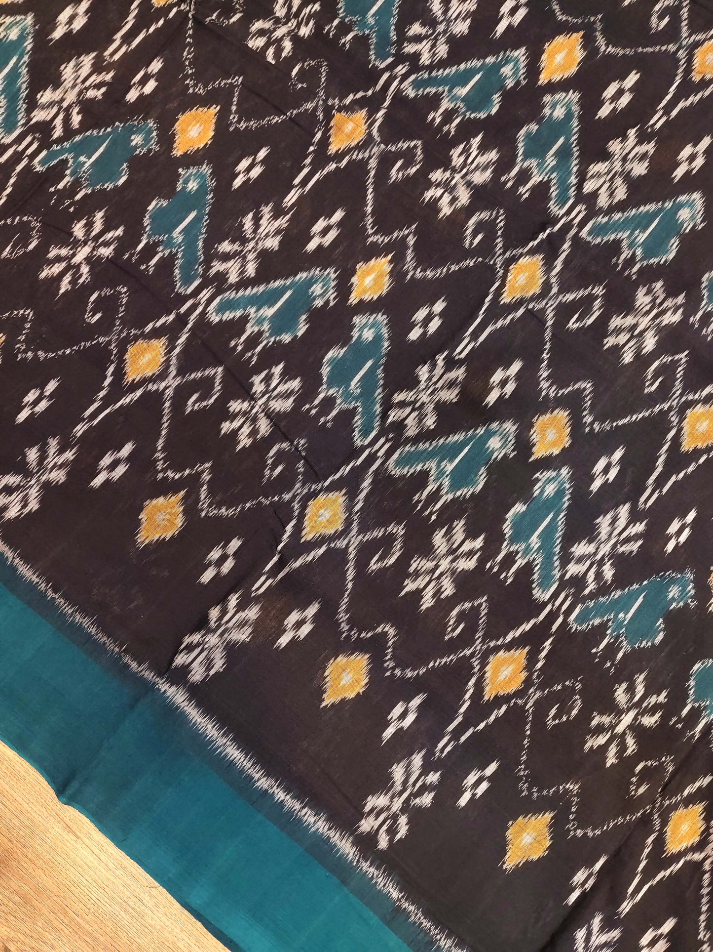 Cotton Ikat Saree