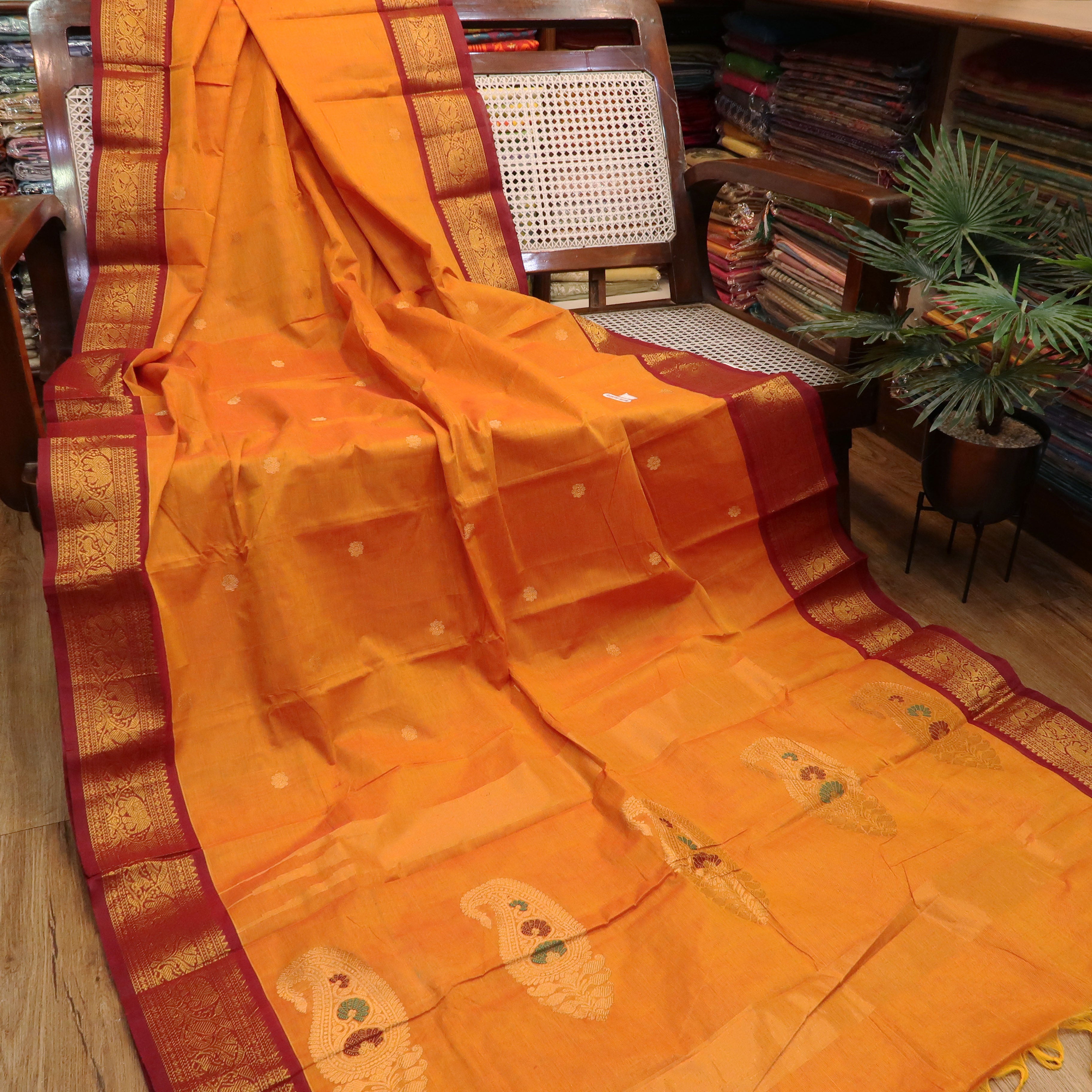 Cotton Kanjeevaram – Desi Dhaaga