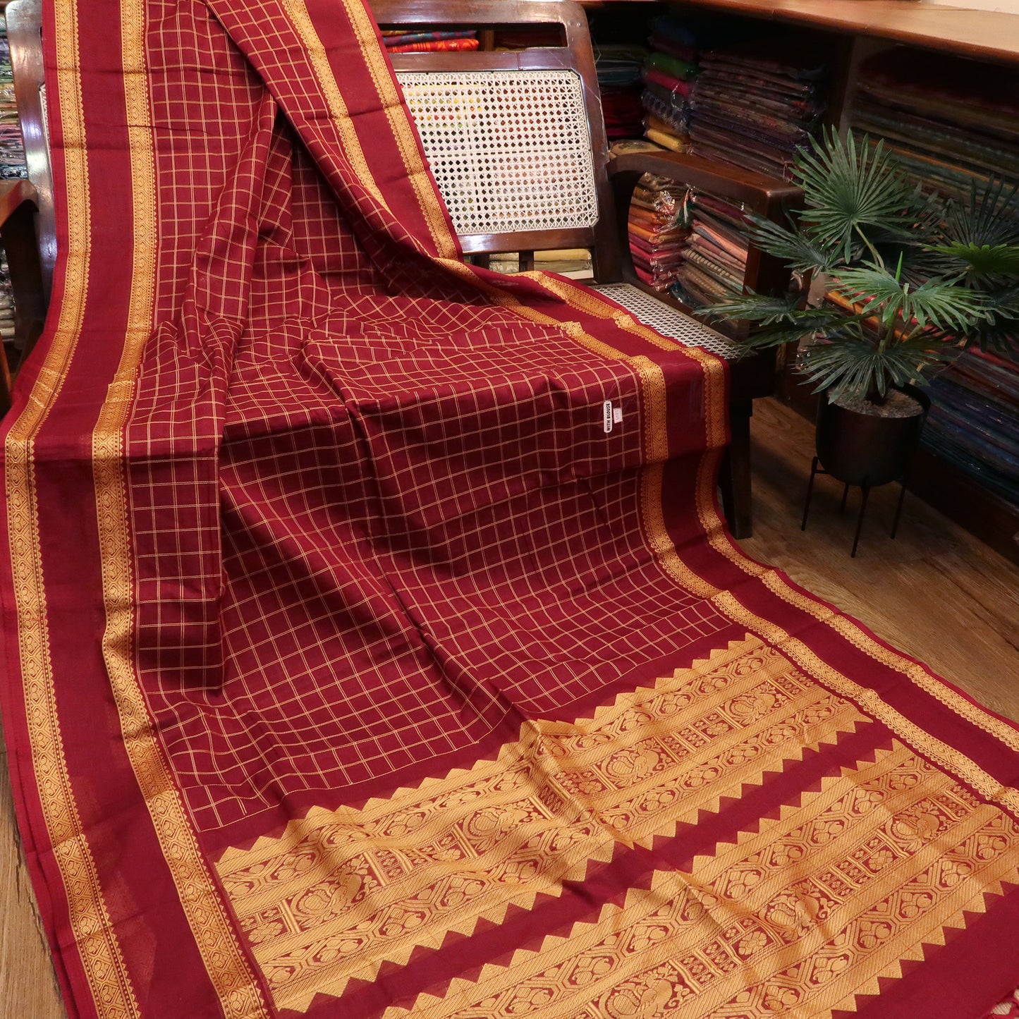 Cotton Kanjeevaram