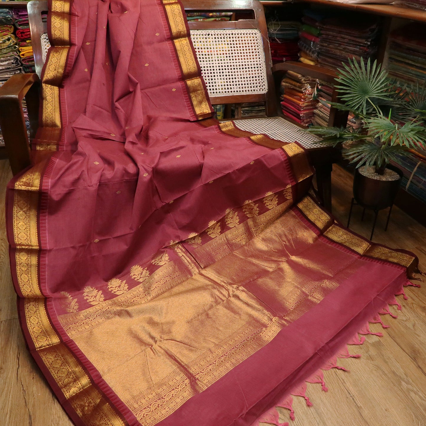 Cotton Kanjeevaram