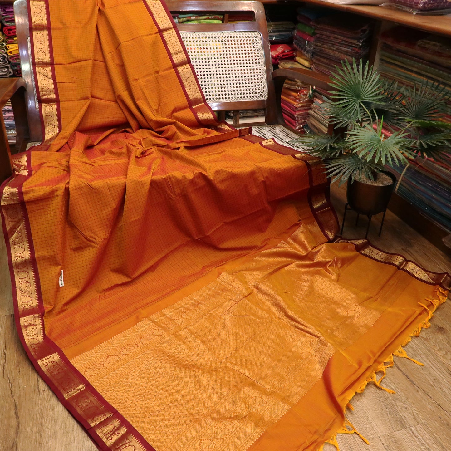 Cotton Kanjeevaram