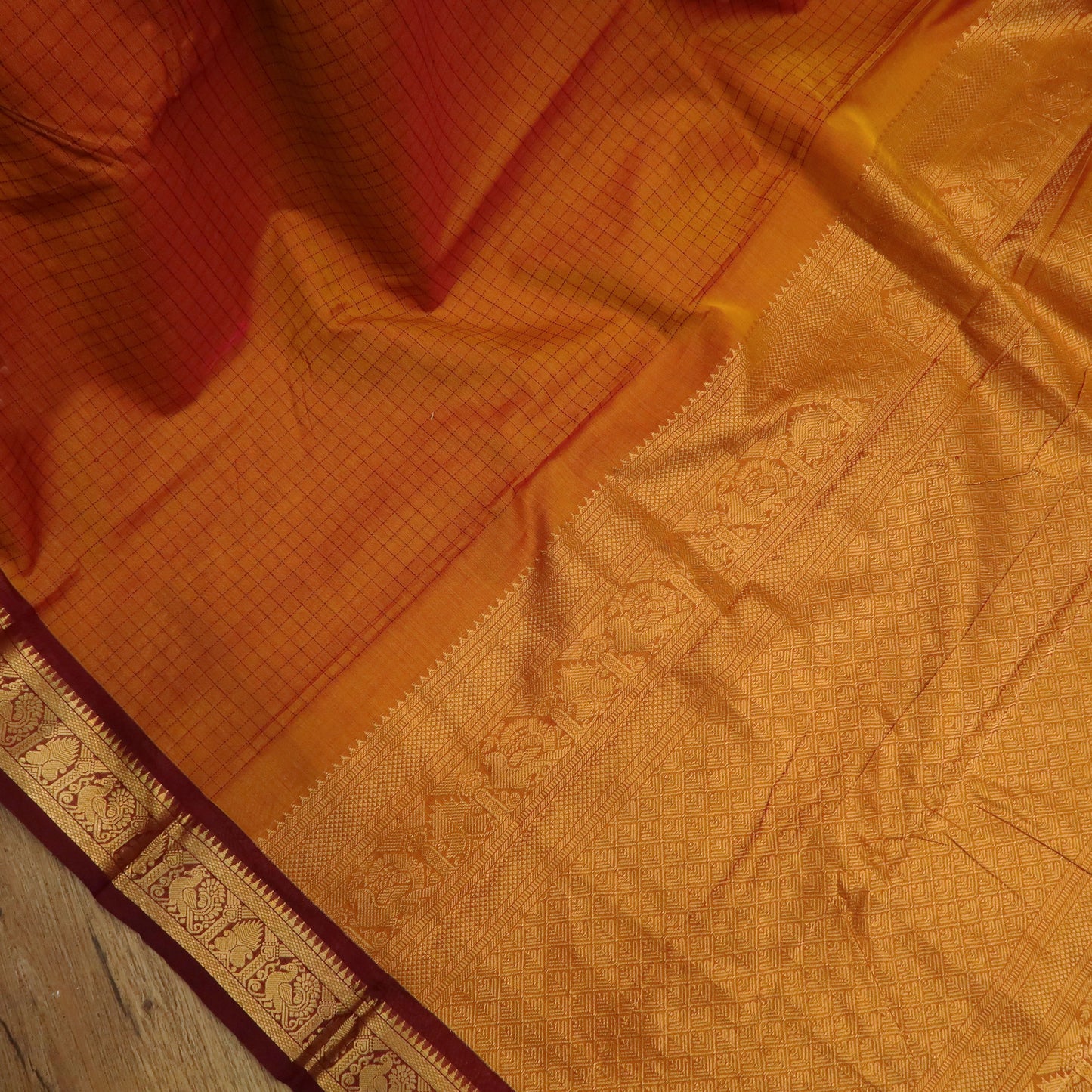 Cotton Kanjeevaram