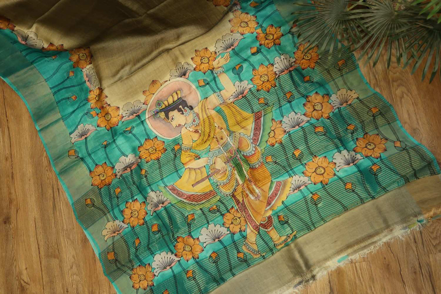 Pure Tussar Print