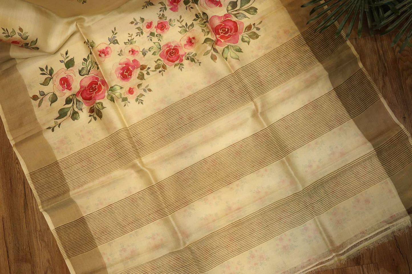 Pure Tussar Print
