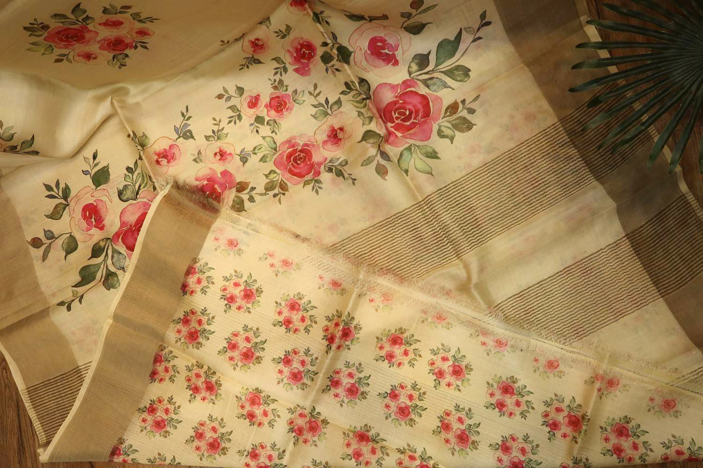 Pure Tussar Print