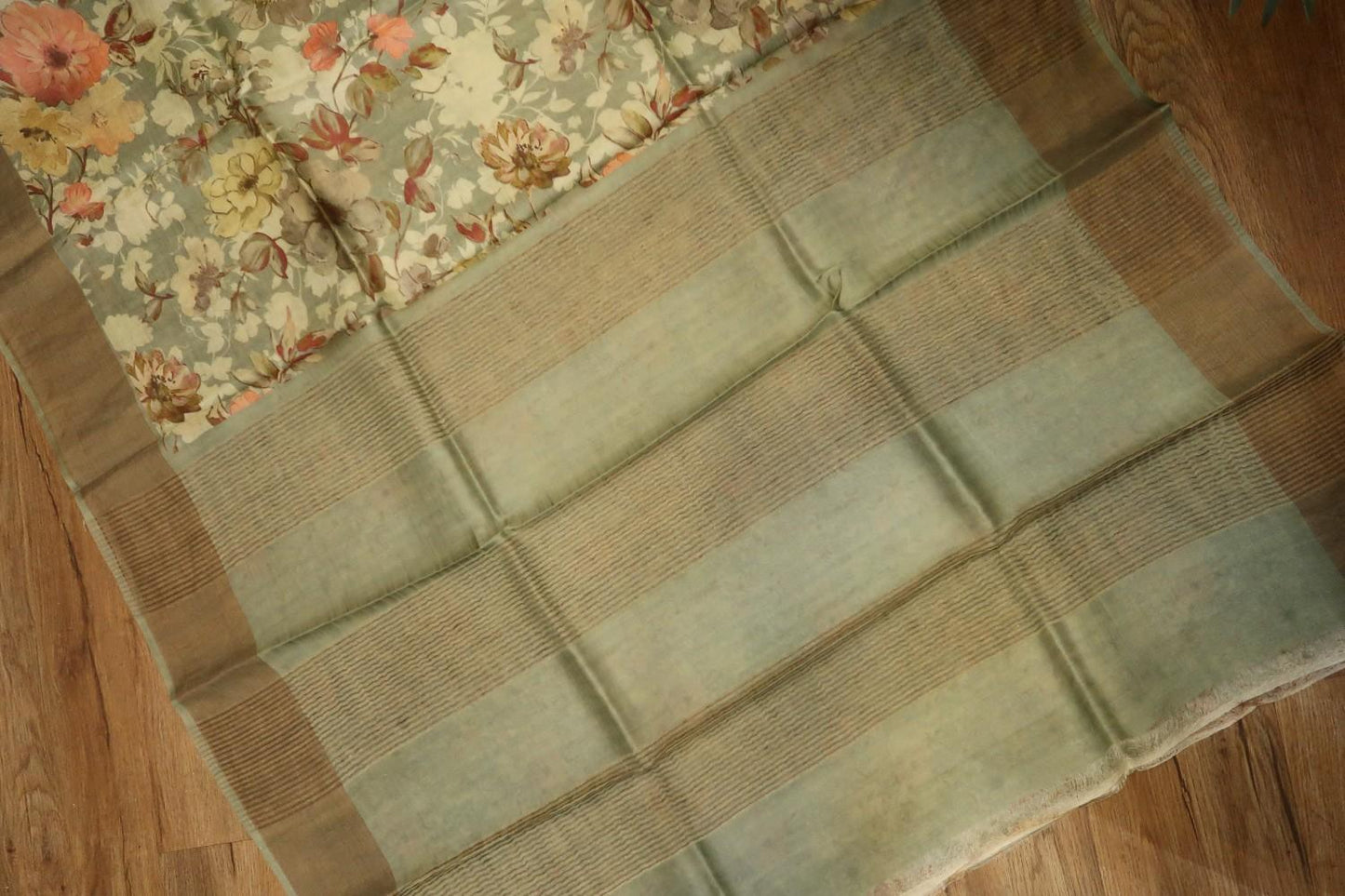Pure Tussar Print