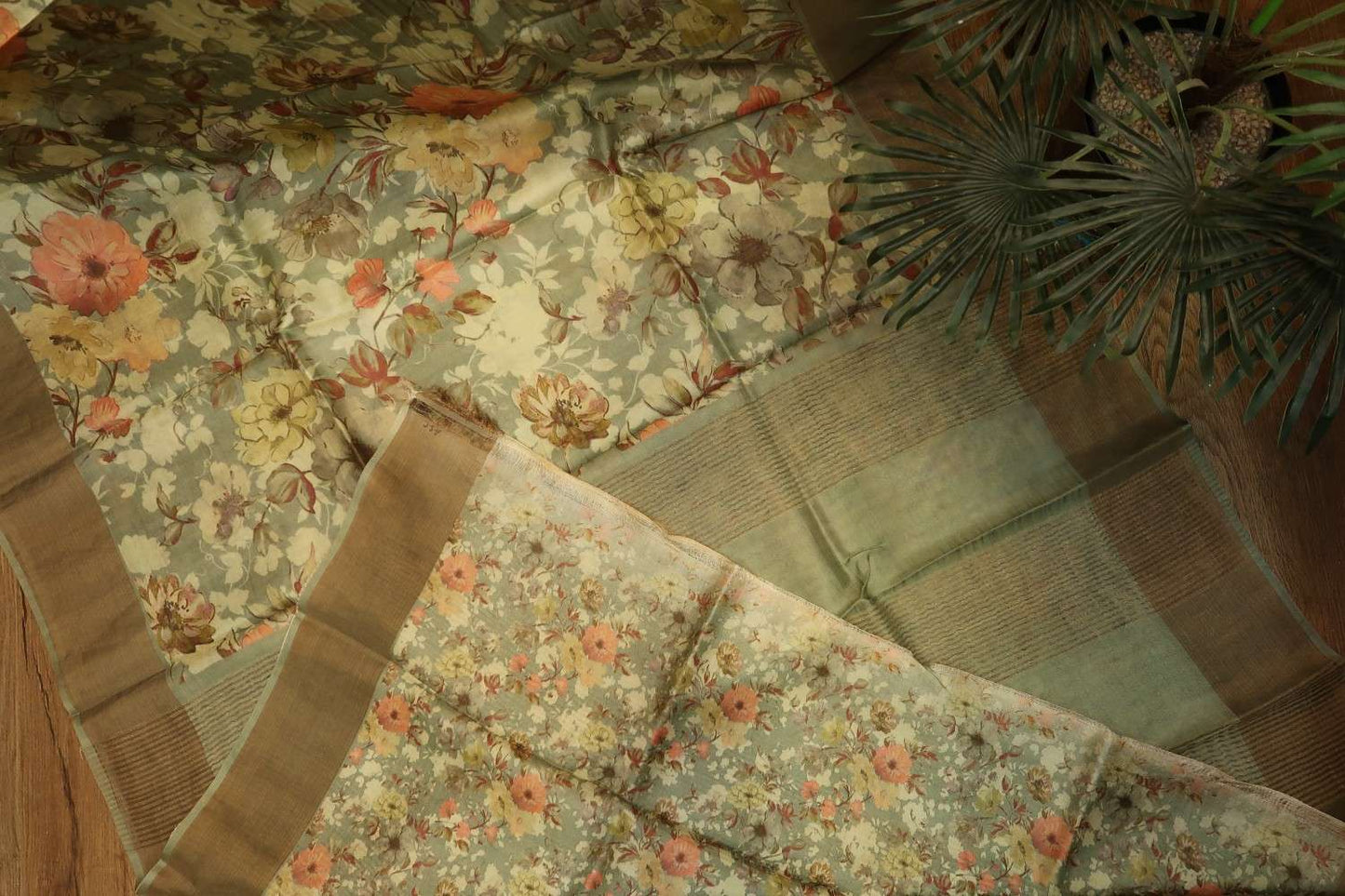 Pure Tussar Print