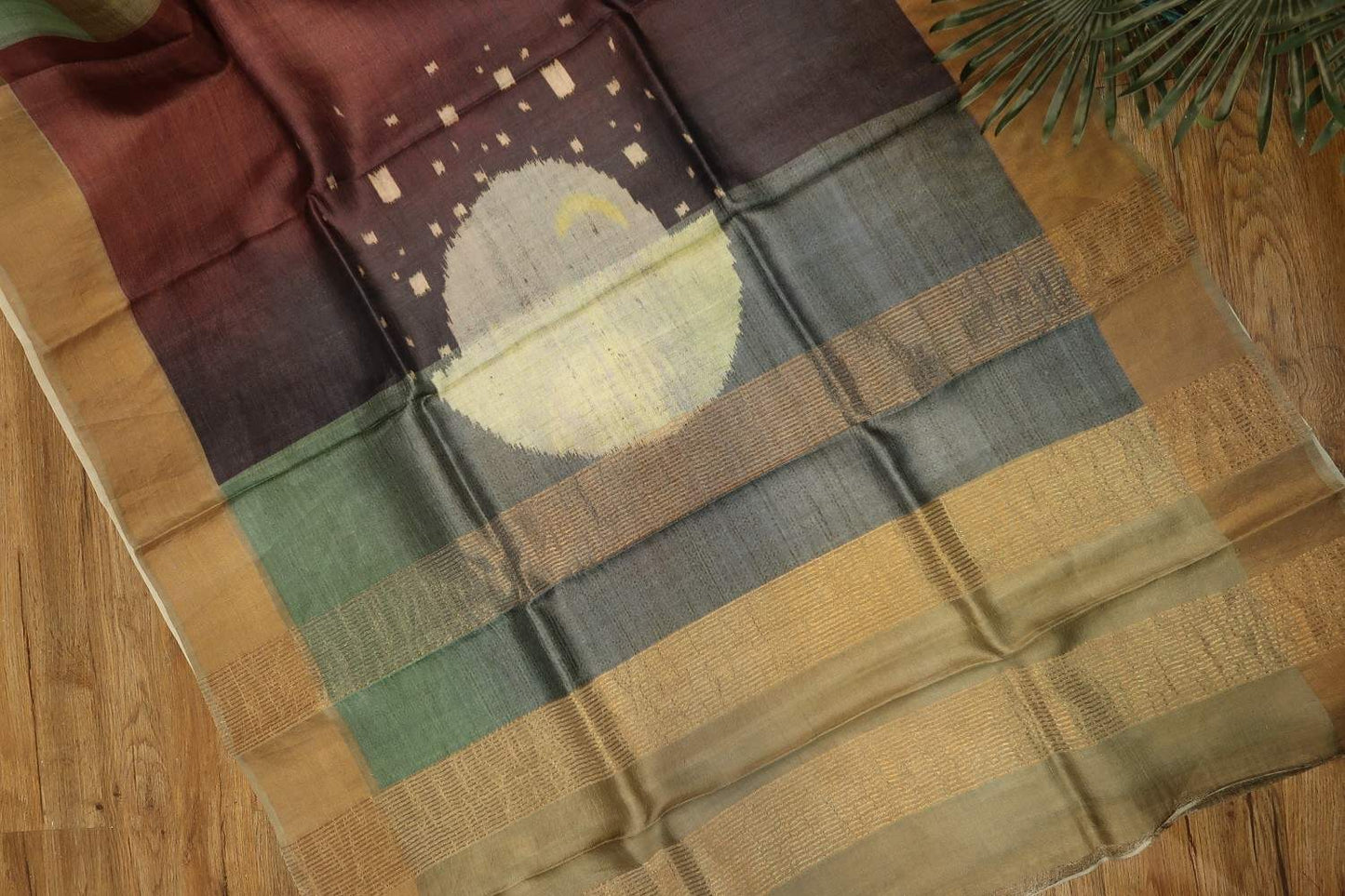 Pure Tussar Print
