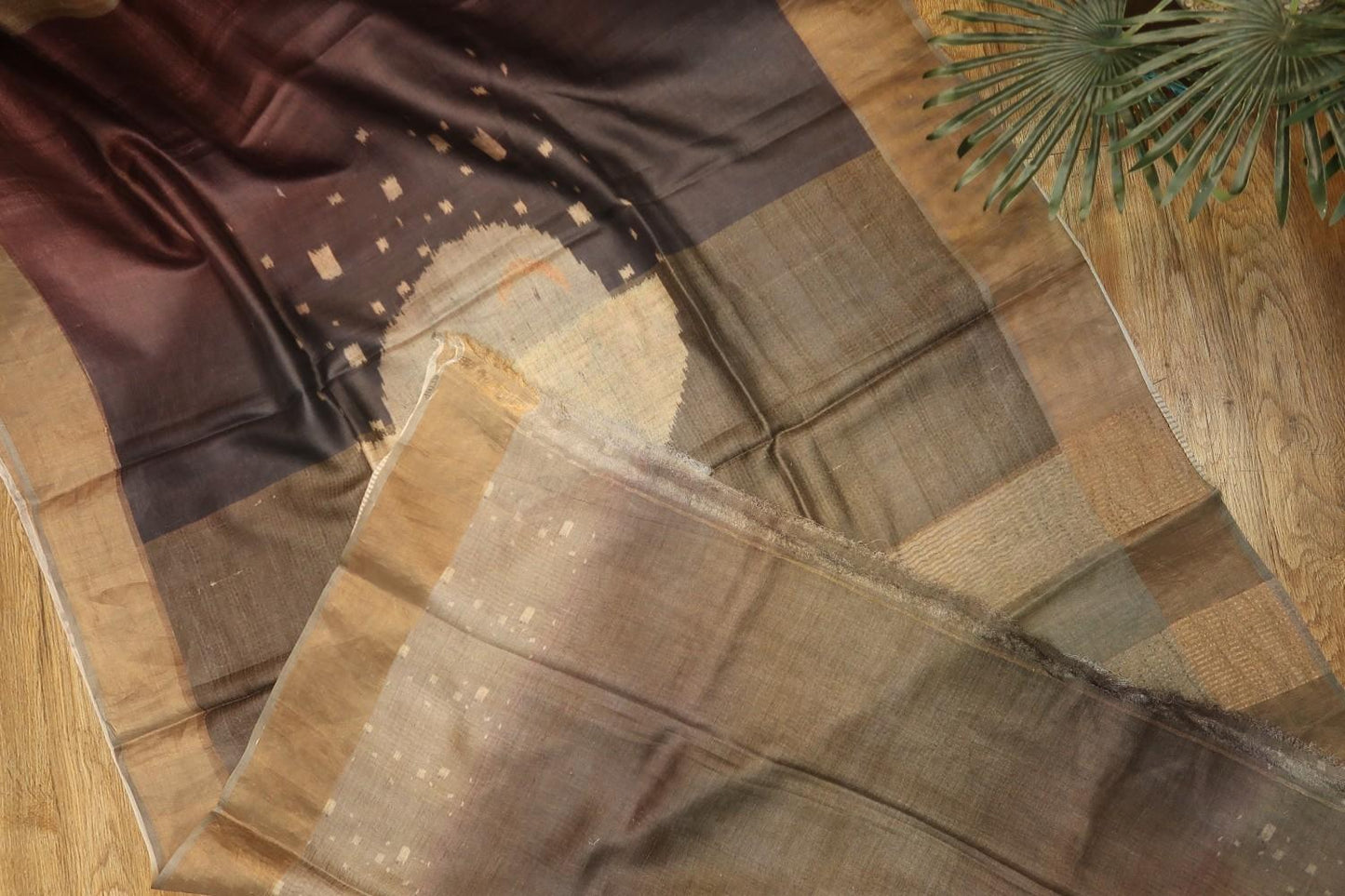 Pure Tussar Print
