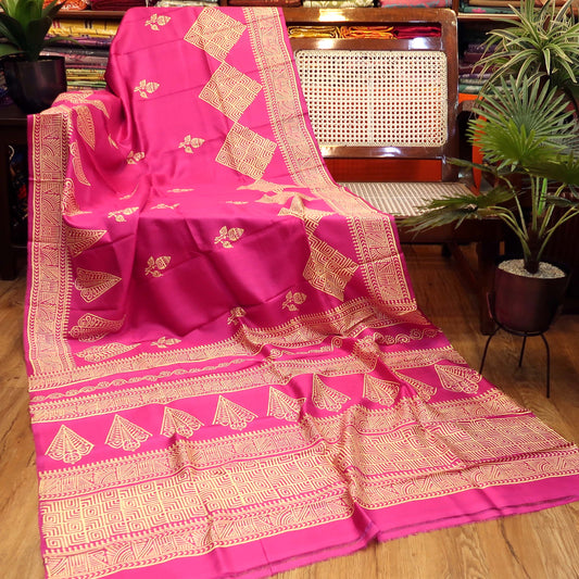 Bishnupuri Silk Saree