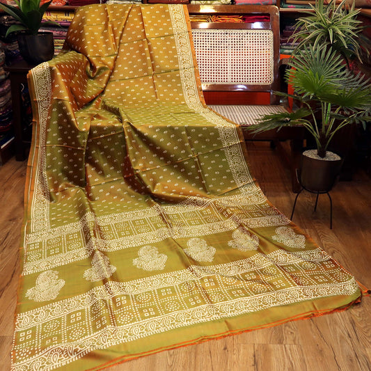 Bishnupuri Silk Saree