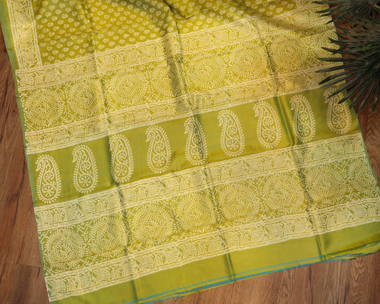 Bishnupuri Silk Saree